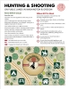 Hunting and shooting on public lands in Oregon, with graphic of shooting distances