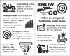 Know before you go when hunting and shooting on public lands; get a map, check the weather, be ready to put out a fire; avoid parking on dry grass; know your ammo; put targets on dirt or gravel, BLM logo