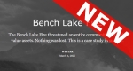 Bench Lake Fire Banner (decorative).